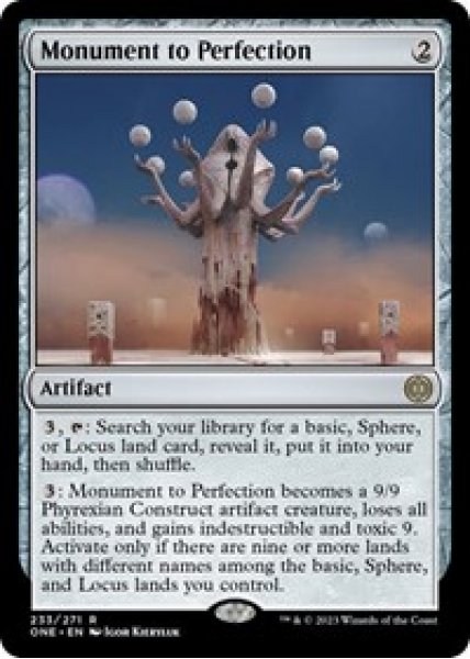 Monument to Perfection - Foil