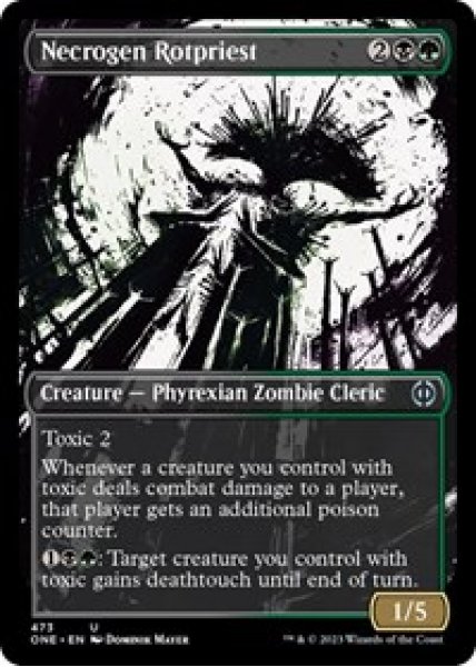 Necrogen Rotpriest (Showcase) (Step-and-Compleat Foil) - Foil