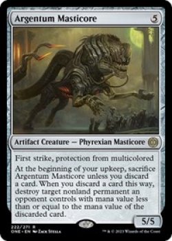 Argentum Masticore - Foil