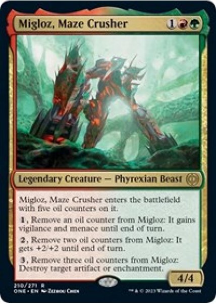 Migloz, Maze Crusher - Foil