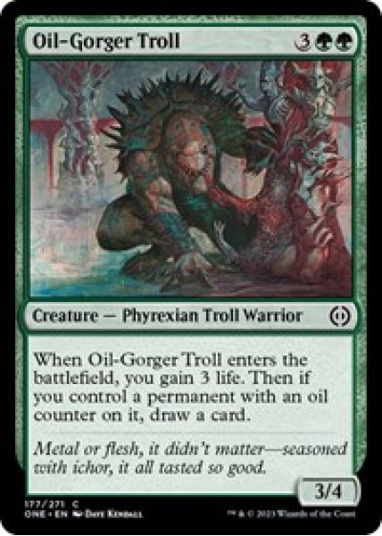 Oil-Gorger Troll - Foil