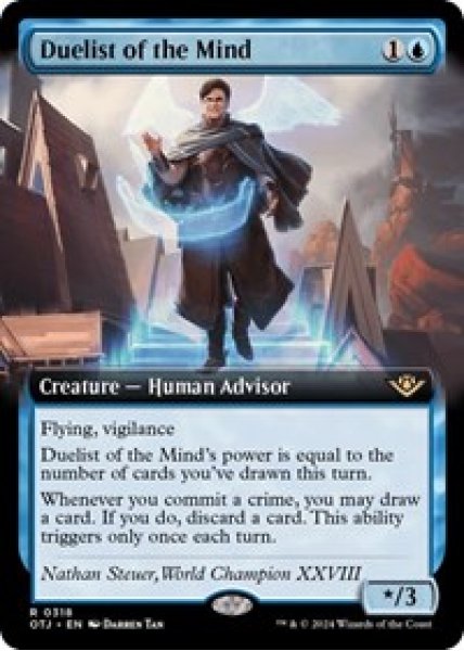 Duelist of the Mind (Extended Art) Foil