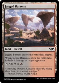 Jagged Barrens Foil