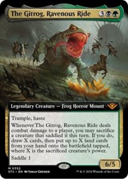 The Gitrog, Ravenous Ride (Extended Art)