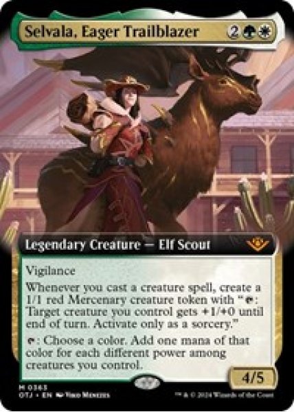 Selvala, Eager Trailblazer (Extended Art)