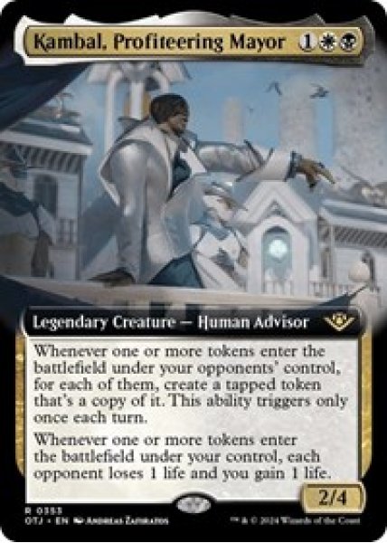 Kambal, Profiteering Mayor (Extended Art) Foil