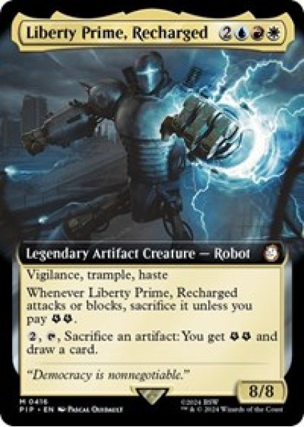 Liberty Prime, Recharged (Extended Art)