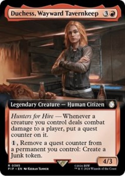 Duchess, Wayward Tavernkeep (Extended Art)