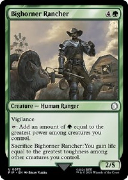 Bighorner Rancher Foil