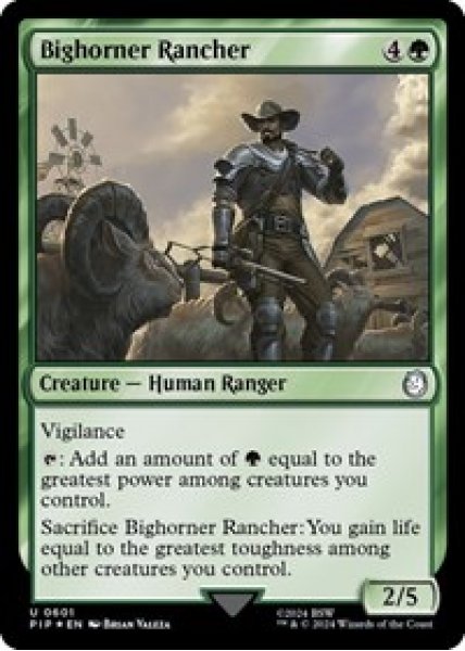 Bighorner Rancher (Surge Foil) Foil