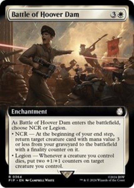 Battle of Hoover Dam (Extended Art) Foil