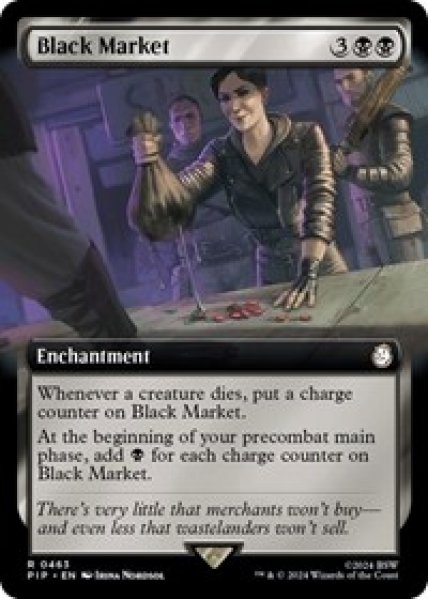 Black Market (Extended Art) Foil