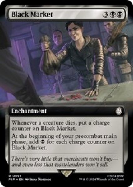 Black Market (Extended Art) (Surge Foil) Foil