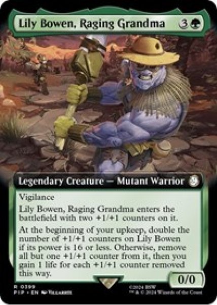 Lily Bowen, Raging Grandma (Extended Art)