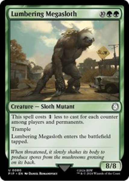 Lumbering Megasloth