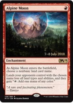 Alpine Moon - Foil