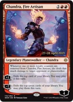 Chandra, Fire Artisan - Foil