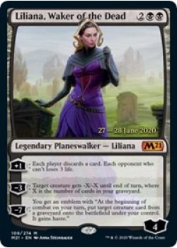 Liliana, Waker of the Dead - Foil