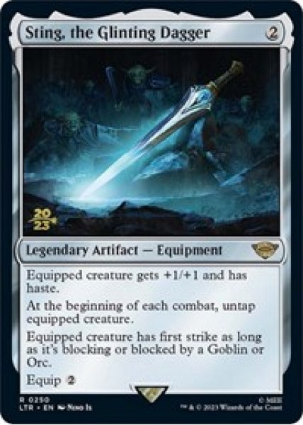 Sting, the Glinting Dagger - Foil