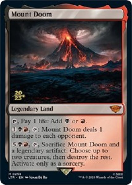 Mount Doom - Foil