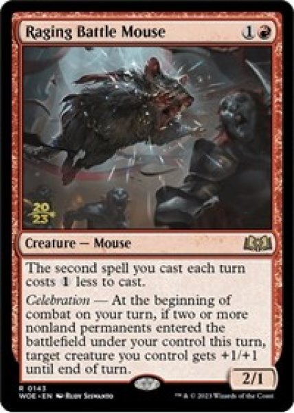 Raging Battle Mouse Foil