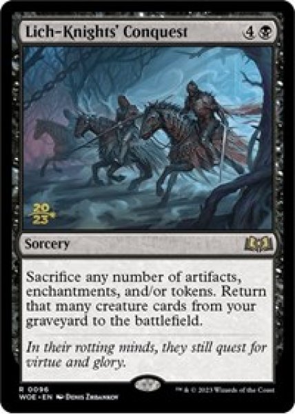 Lich-Knights' Conquest Foil