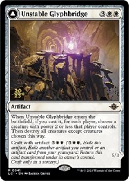 Unstable Glyphbridge Foil