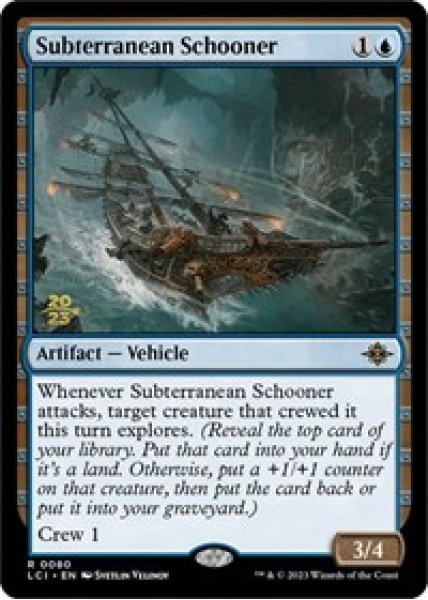 Subterranean Schooner Foil