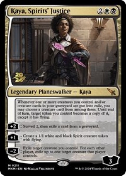 Kaya, Spirits' Justice Foil