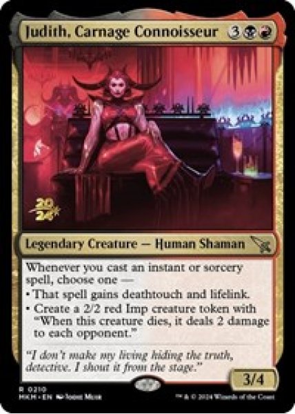 Judith, Carnage Connoisseur Foil