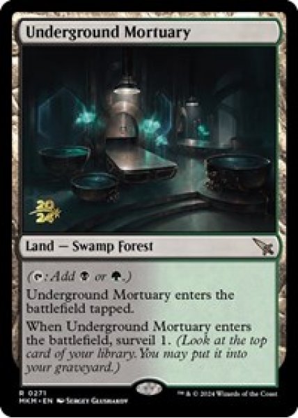 Underground Mortuary Foil