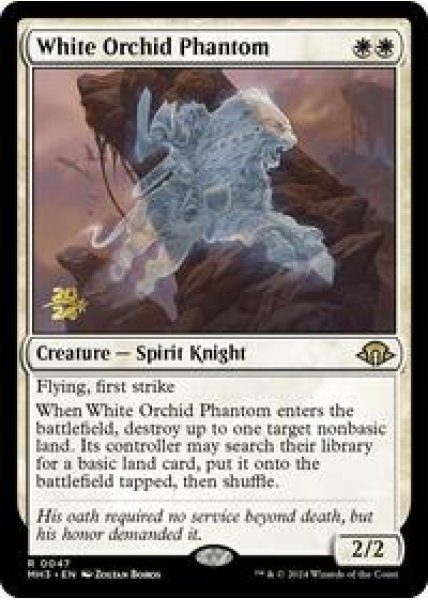 White Orchid Phantom Foil