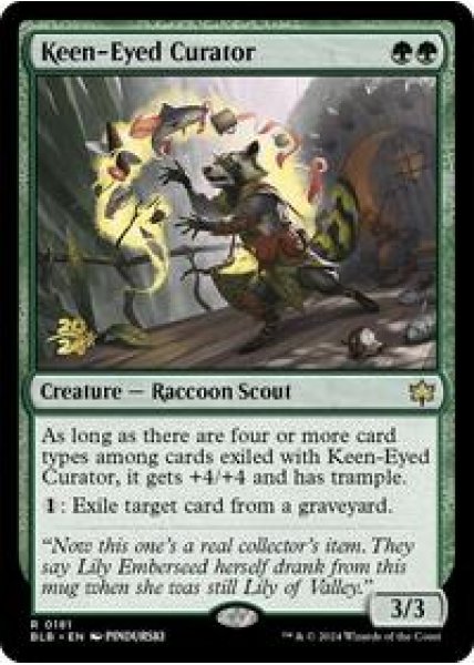 Keen-Eyed Curator Foil