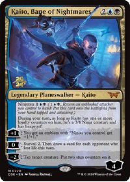 Kaito, Bane of Nightmares Foil