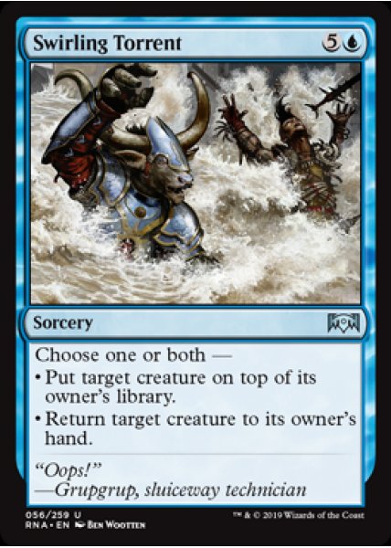 Swirling Torrent - Foil