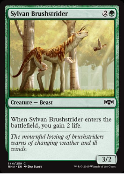 Sylvan Brushstrider - Foil