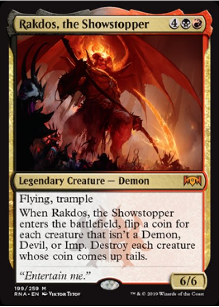 Rakdos, the Showstopper - Foil