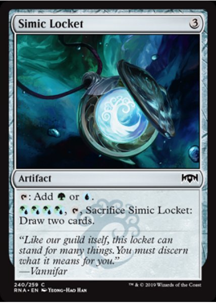 Simic Locket - Foil