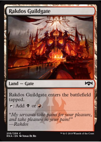 Rakdos Guildgate - Foil