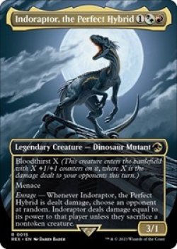 Indoraptor, the Perfect Hybrid (Borderless)