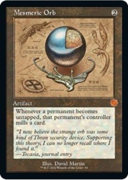 Mesmeric Orb (Schematic) - Foil