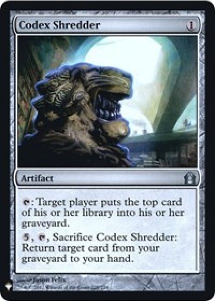 Codex Shredder - Foil