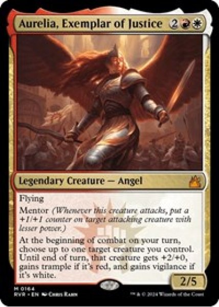 Aurelia, Exemplar of Justice Foil