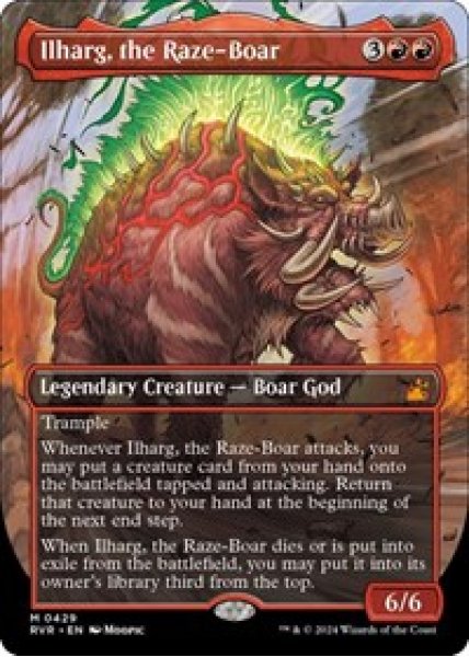 Ilharg, the Raze-Boar (Anime Borderless) Foil