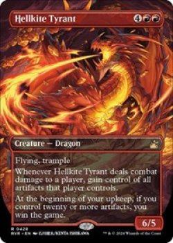 Hellkite Tyrant (Anime Borderless) Foil