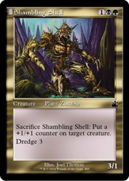 Shambling Shell (Retro Frame) Foil