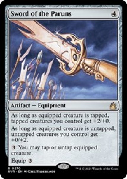 Sword of the Paruns Foil