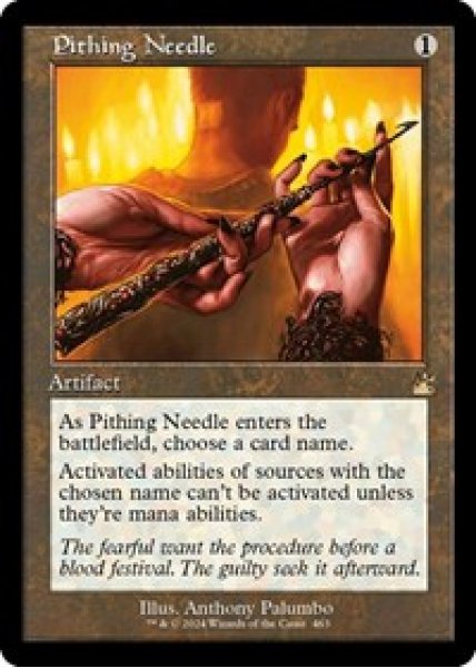 Pithing Needle (Retro Frame)