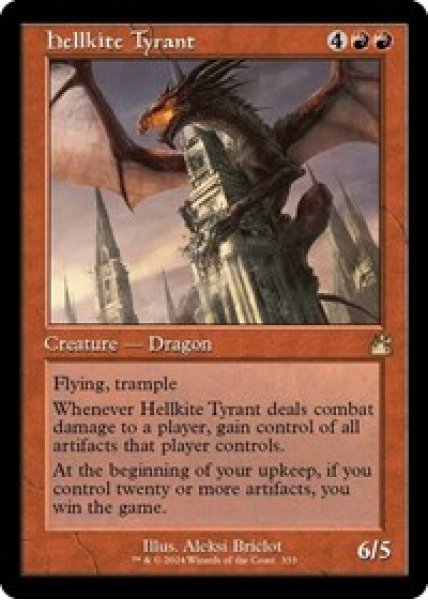 Hellkite Tyrant (Retro Frame) Foil