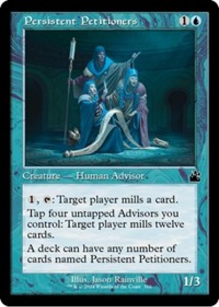 Persistent Petitioners (Retro Frame)